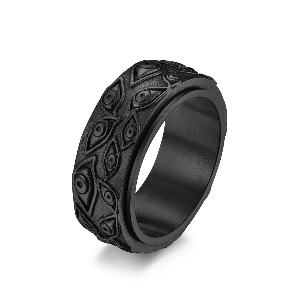 Bague Spinner Œil de Dieu