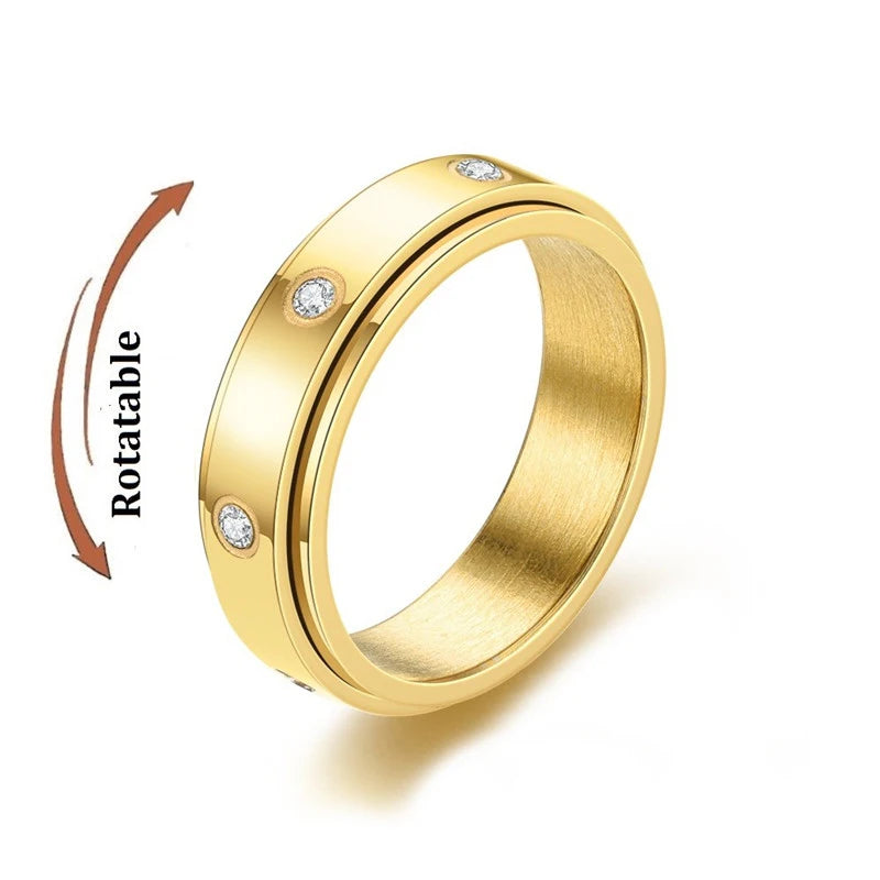 Bague Spinner Anti-Stress – Couple