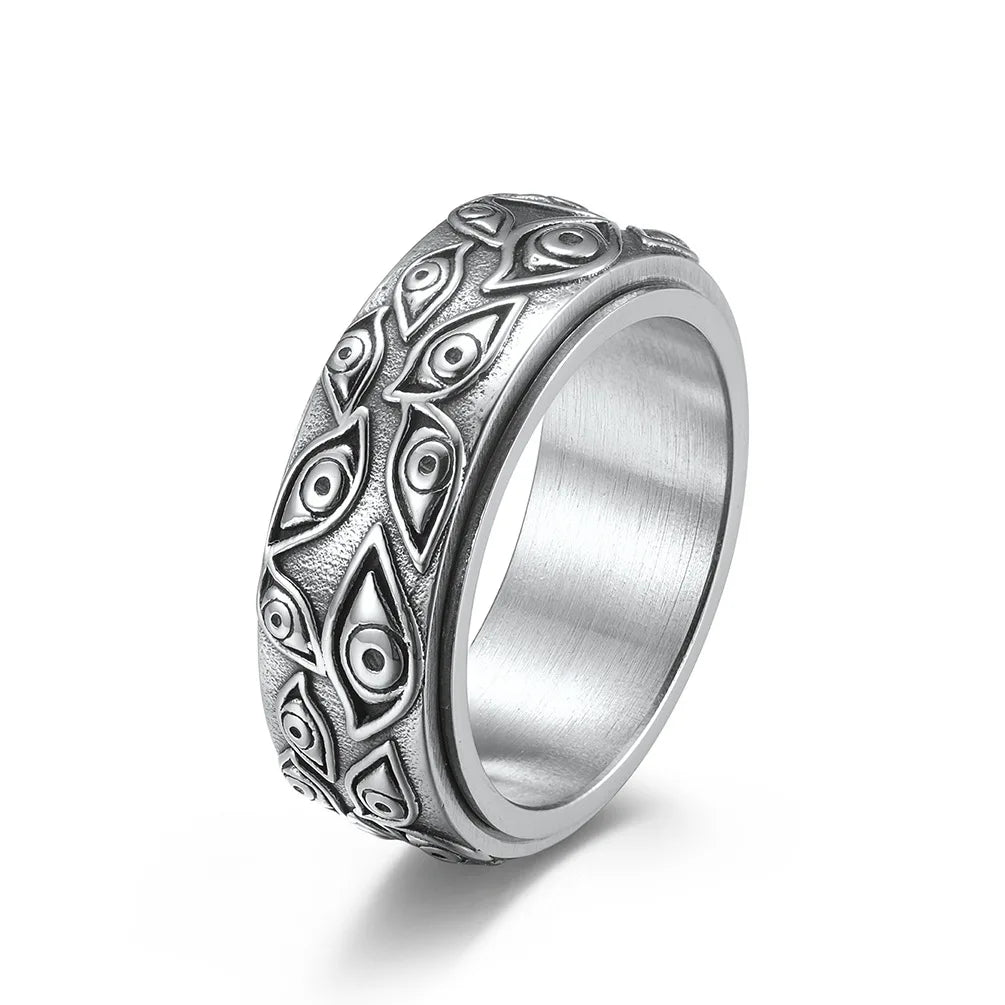 Bague Spinner Œil de Dieu