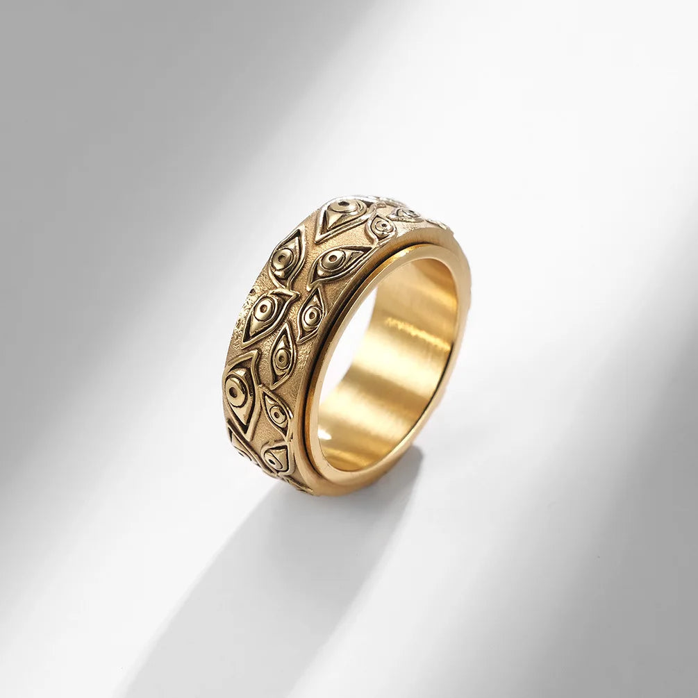 Bague Spinner Œil de Dieu