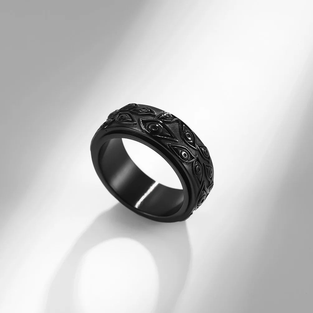 Bague Spinner Œil de Dieu