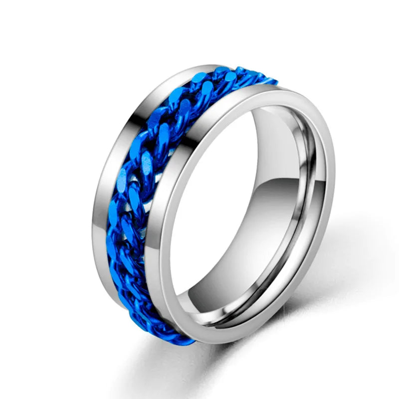 bague spinner chaine homme cadeau original maison des emotions