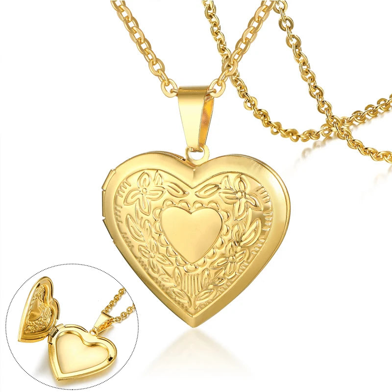 collier medaillon coeur ouvrable photo souvenir bijou personnalise maison des emotions