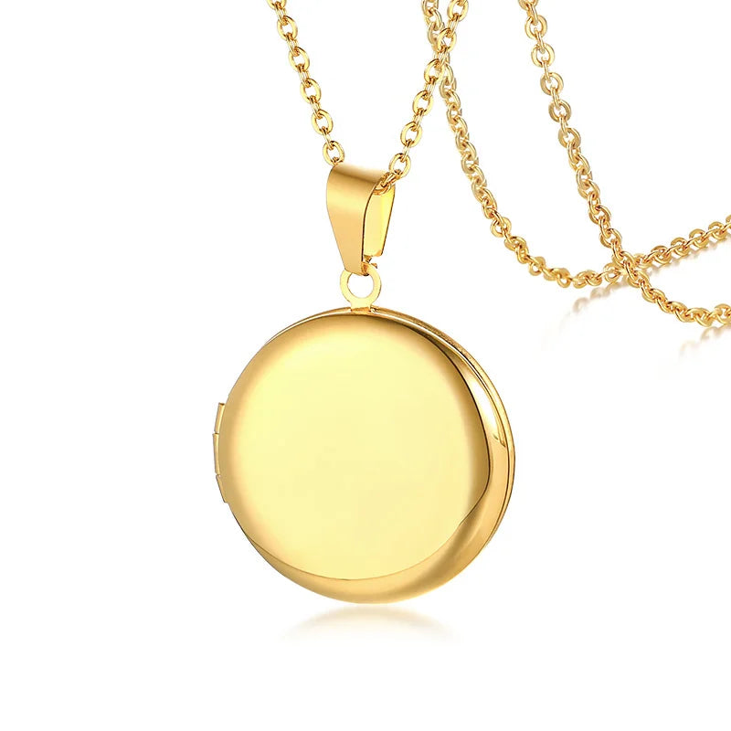 Collier Médaillon Cœur Ouvrable
