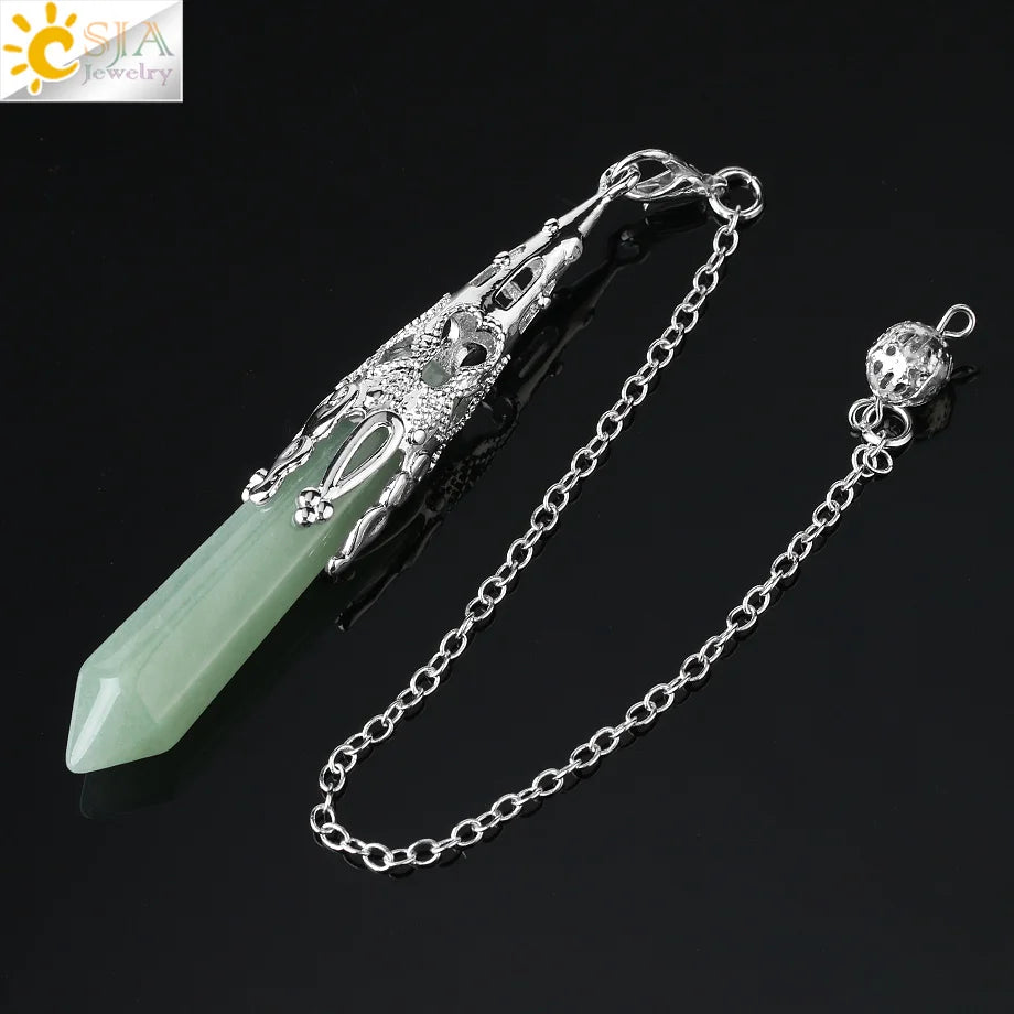 Pendule Divinatoire Cristal Quartz