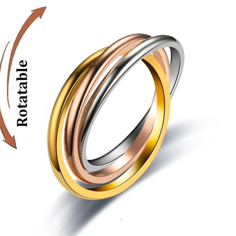 Bague Spinner Anti-Stress – Couple