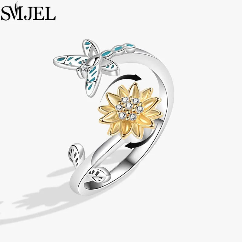 Bague Spinner Sakura