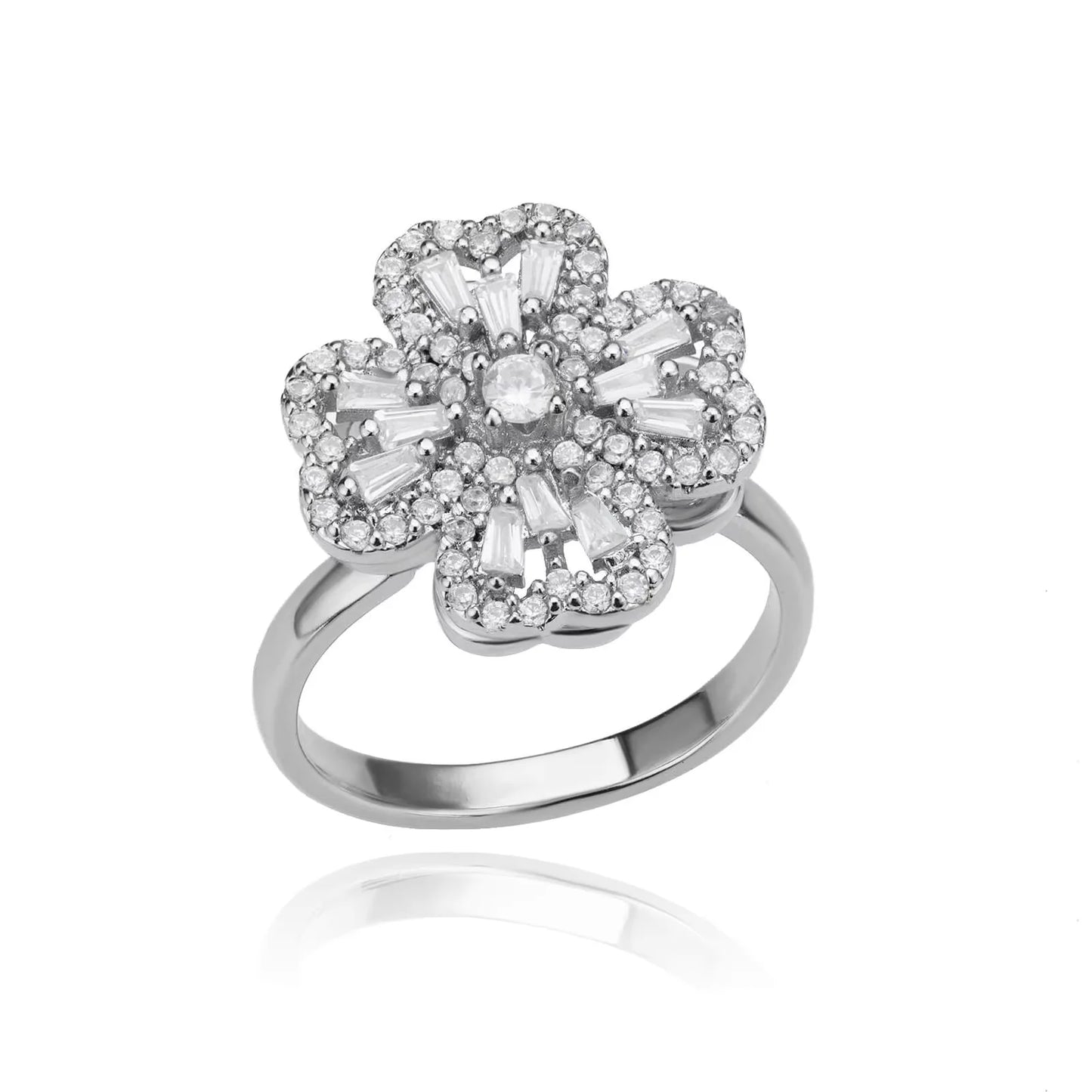 Bague Spinner Tournesol