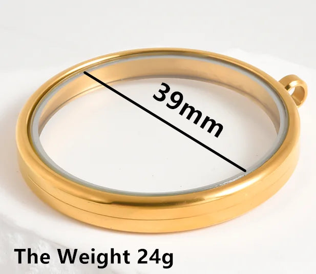 Collier Médaillon Souvenir Cendres