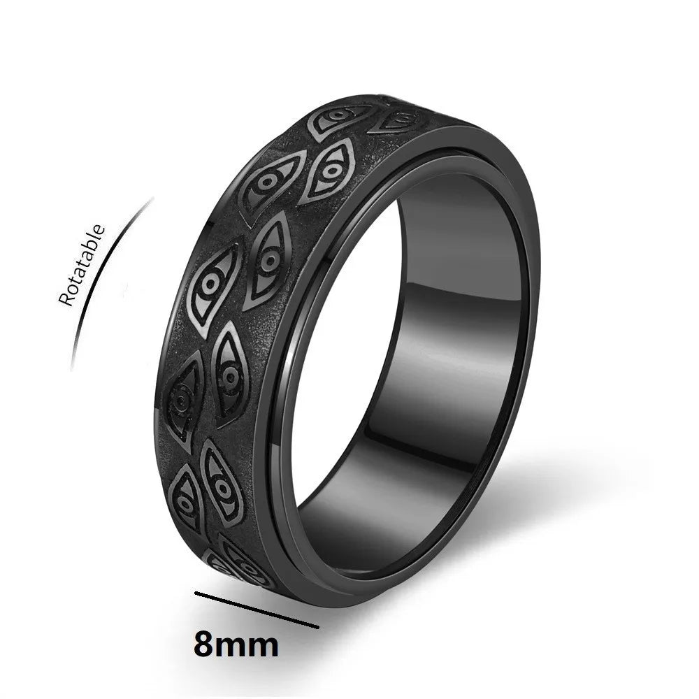 Bague Spinner Œil Protecteur