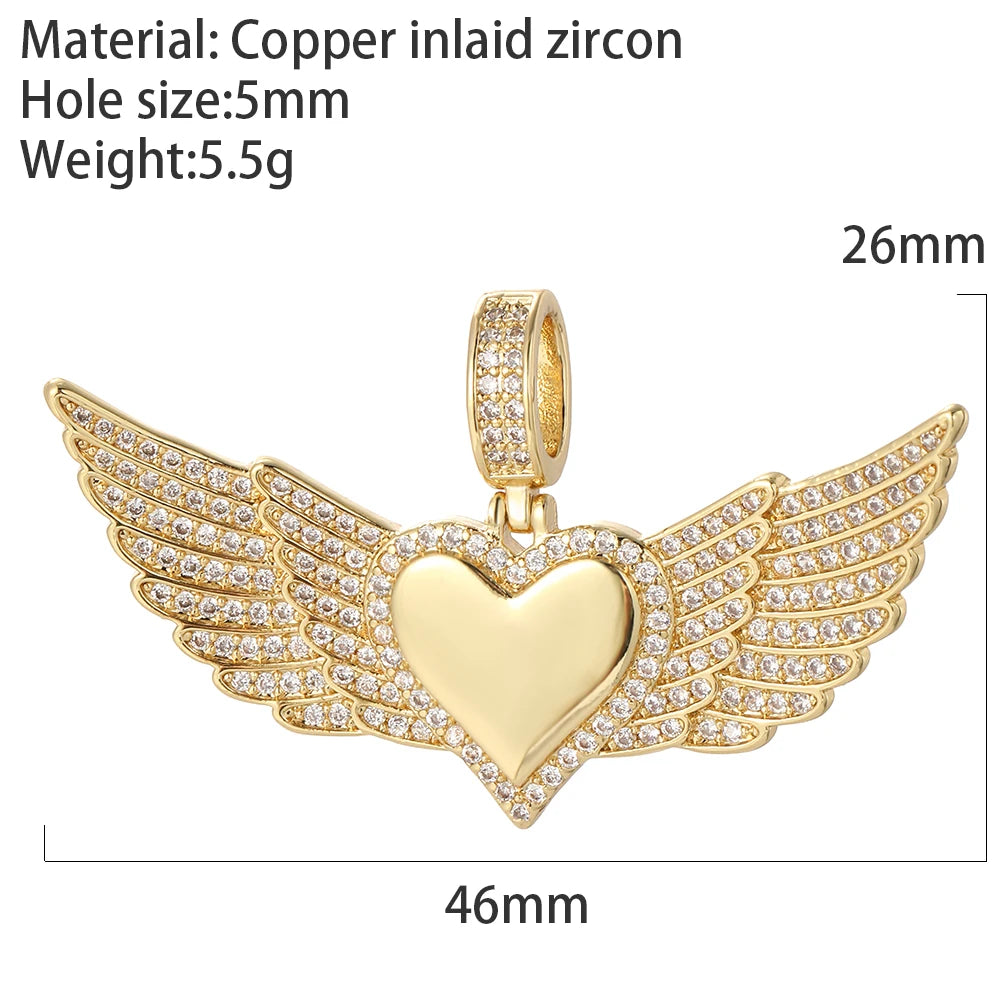 Collier Cœur Œil Protecteur – Acier Inoxydable