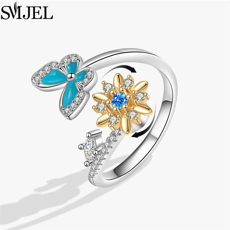 Bague Spinner Sakura
