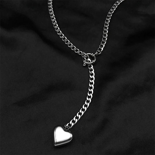 Collier Punk Cœur Étoile