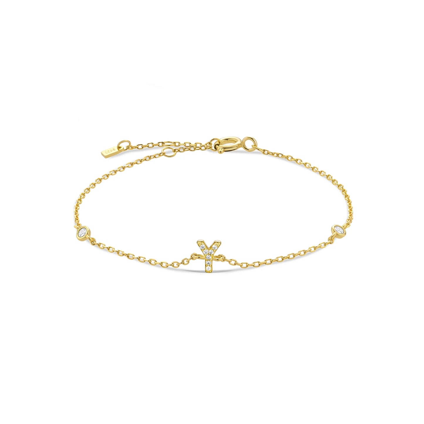 Bracelet Initiale Argent 925