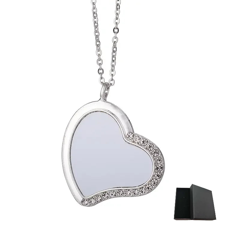 Collier Cœur Photo Personnalisé