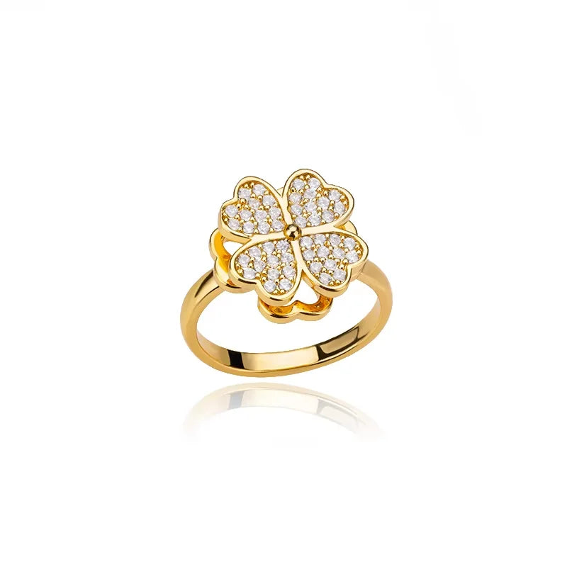 Bague Spinner Tournesol