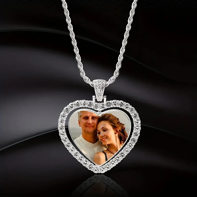 Collier Personnalisé Double Photo