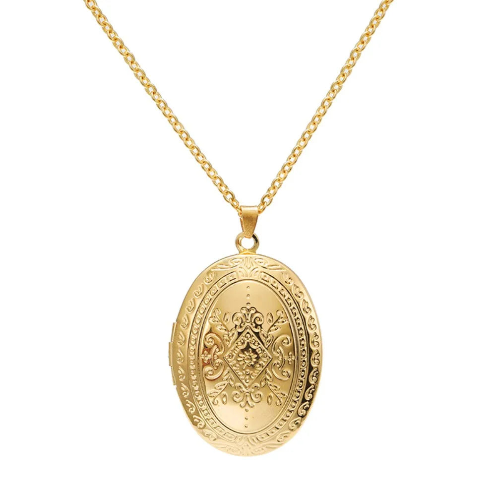 Collier Médaillon Cœur Message Secret