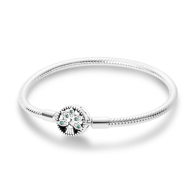 Bracelet Argent Étoile & Papillon