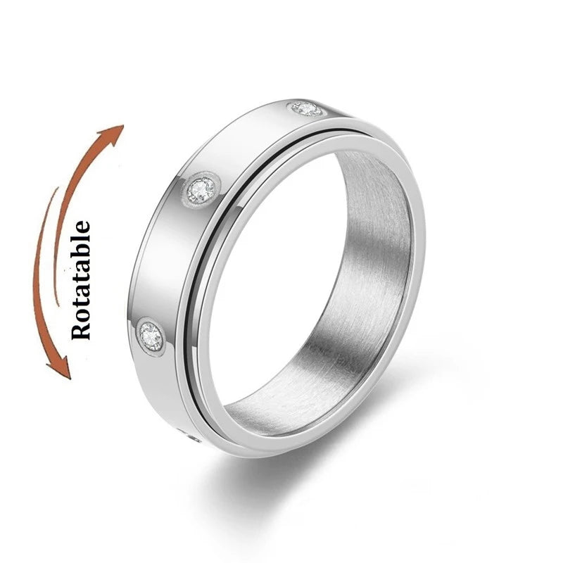 Bague Spinner Anti-Stress – Couple