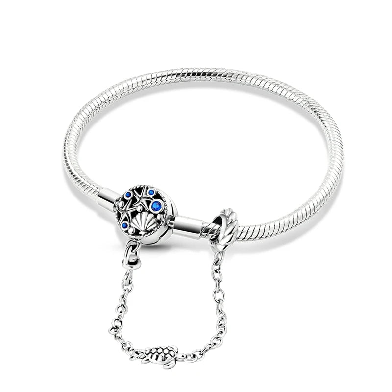 Bracelet Argent Étoile & Papillon