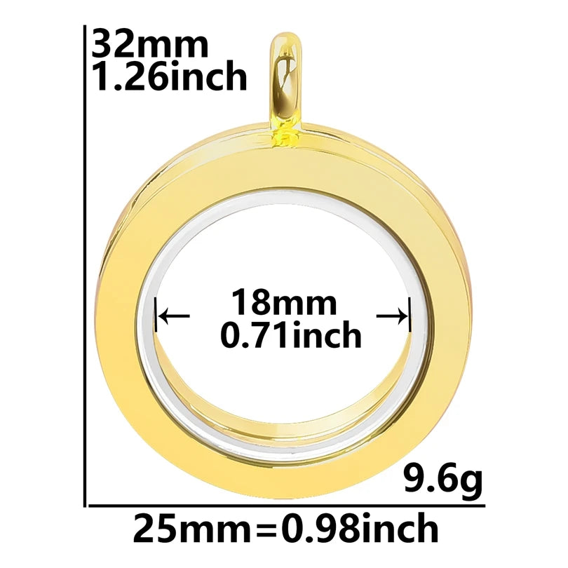 Médaillon Photo Cœur – Pendentif Souvenir Verre