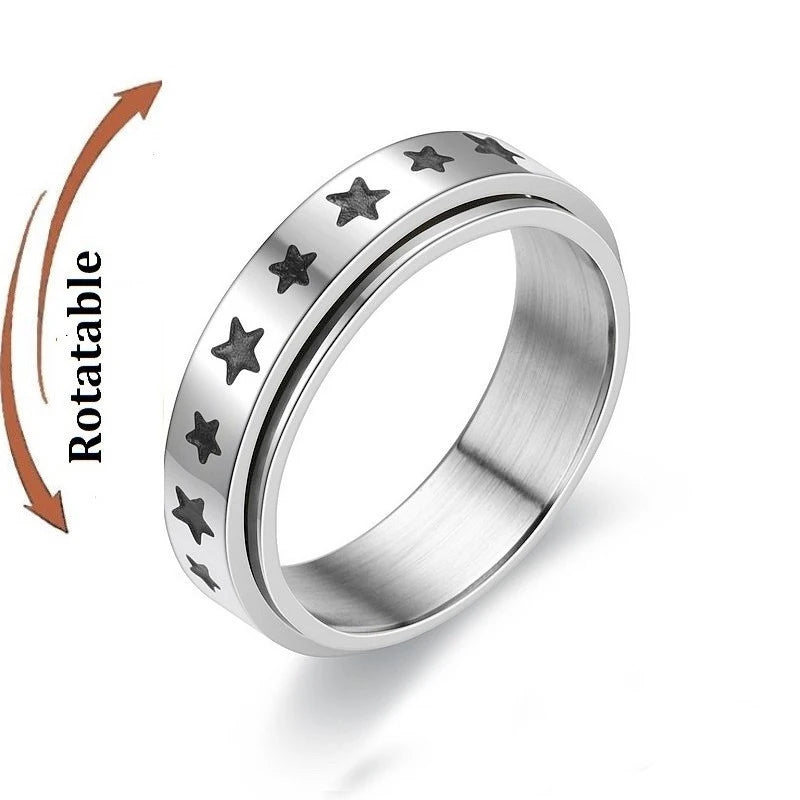 Bague Spinner Anti-Stress – Couple