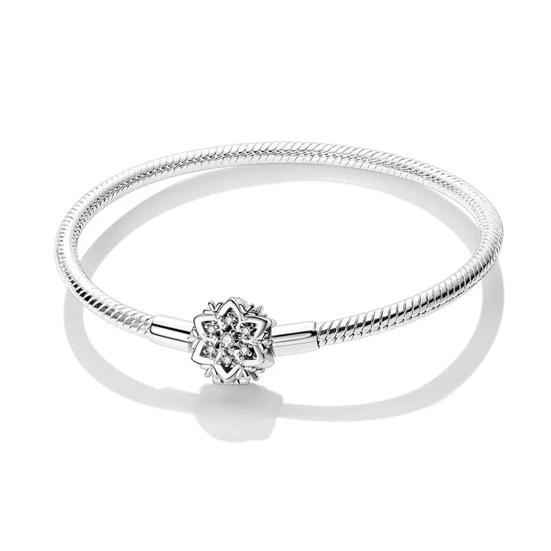 Bracelet Argent Étoile & Papillon
