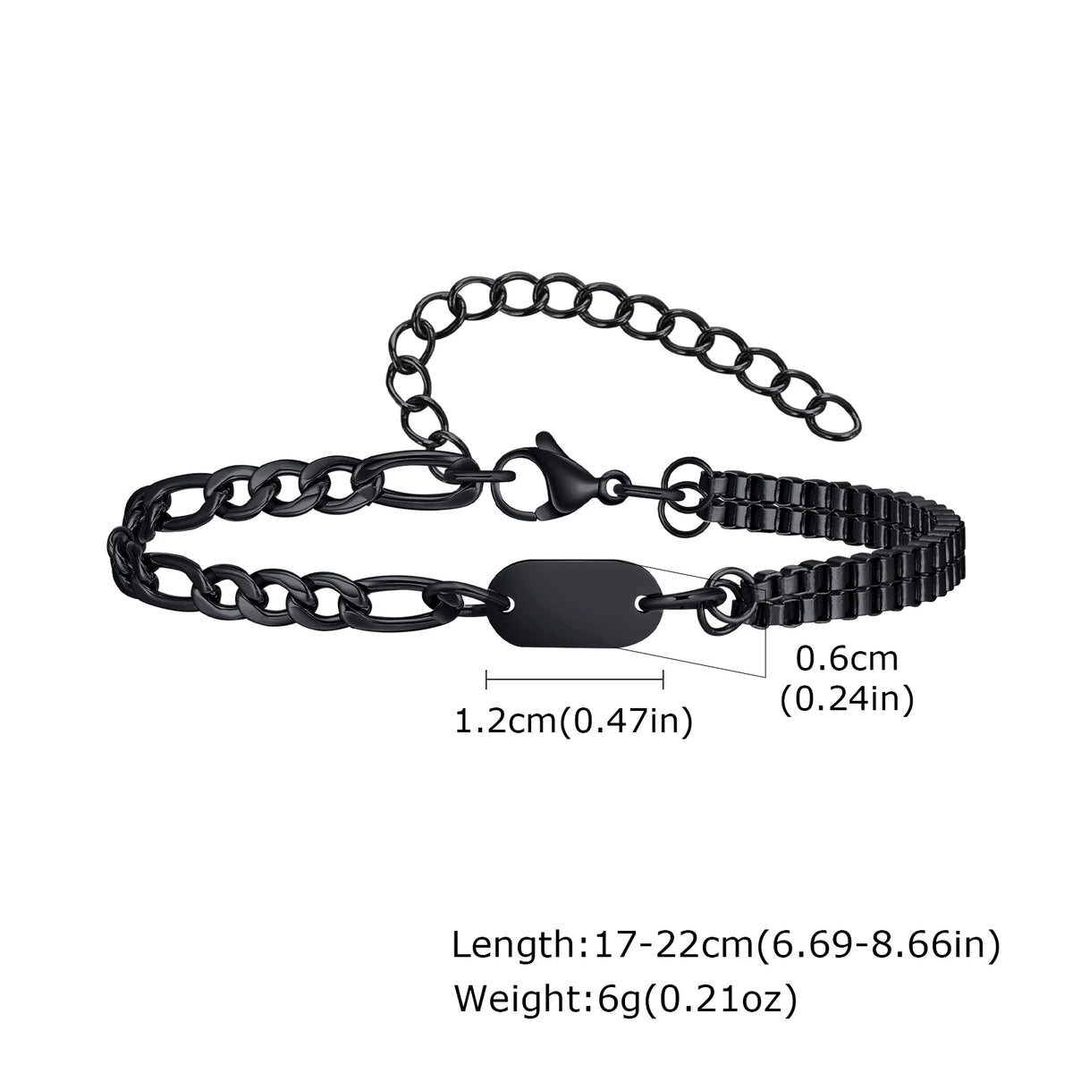 bracelet initiale lettre personnalise acier inoxydable cadeau femme homme