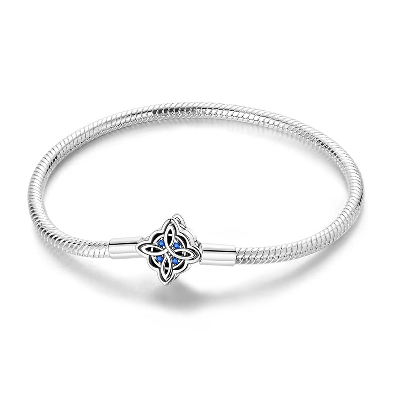 Bracelet Argent Étoile & Papillon