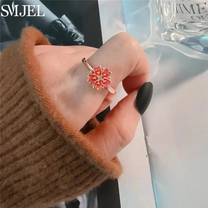 Bague Spinner Sakura