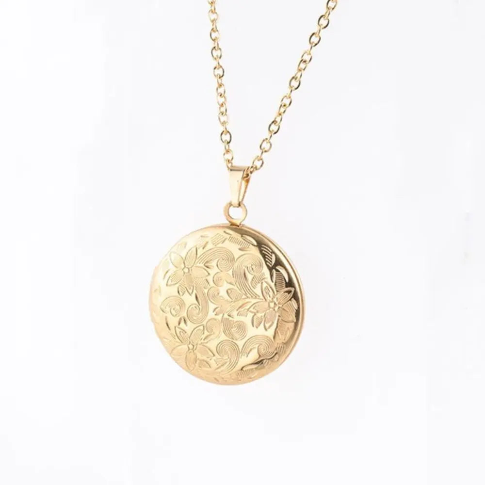 Collier Médaillon Cœur Photo