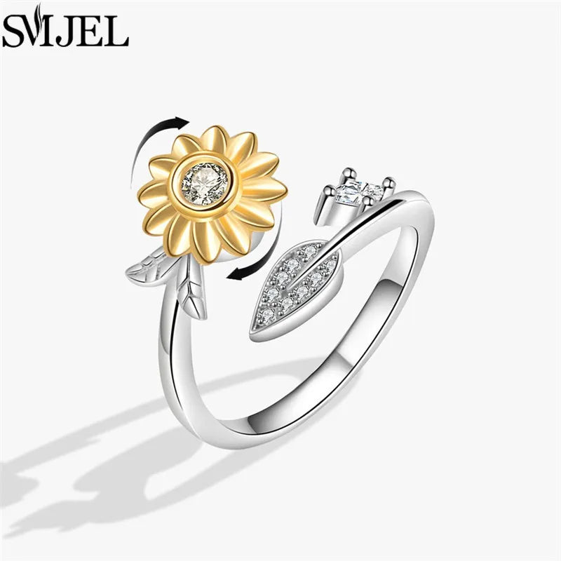 Bague Spinner Sakura