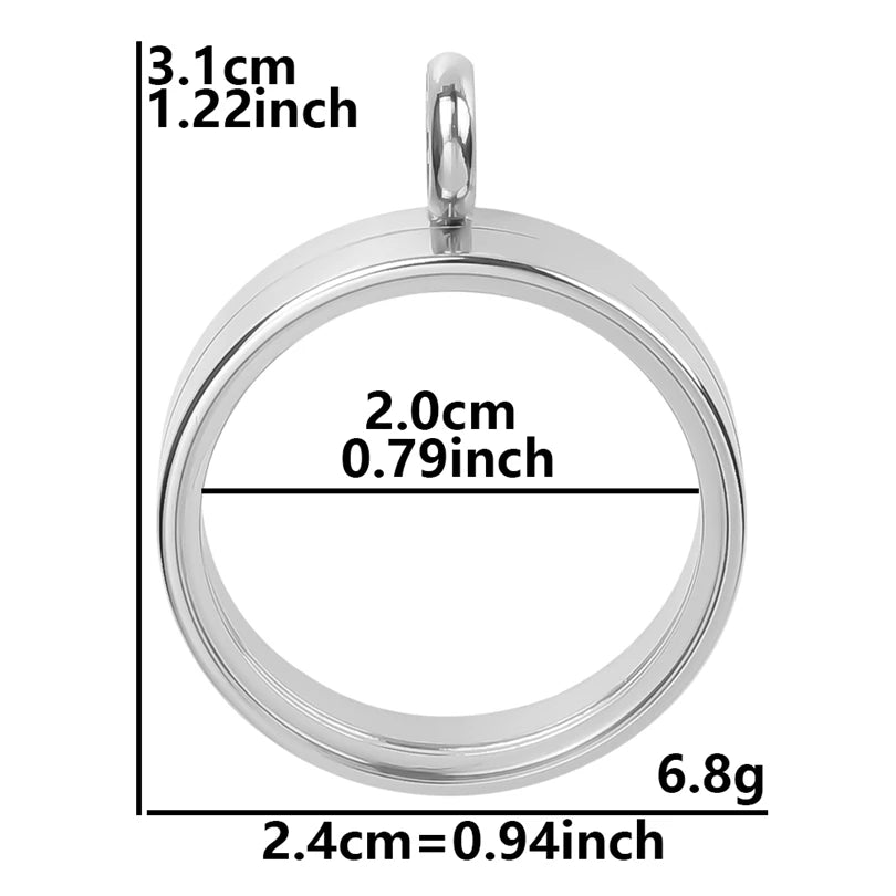 Collier Médaillon Souvenir Cendres