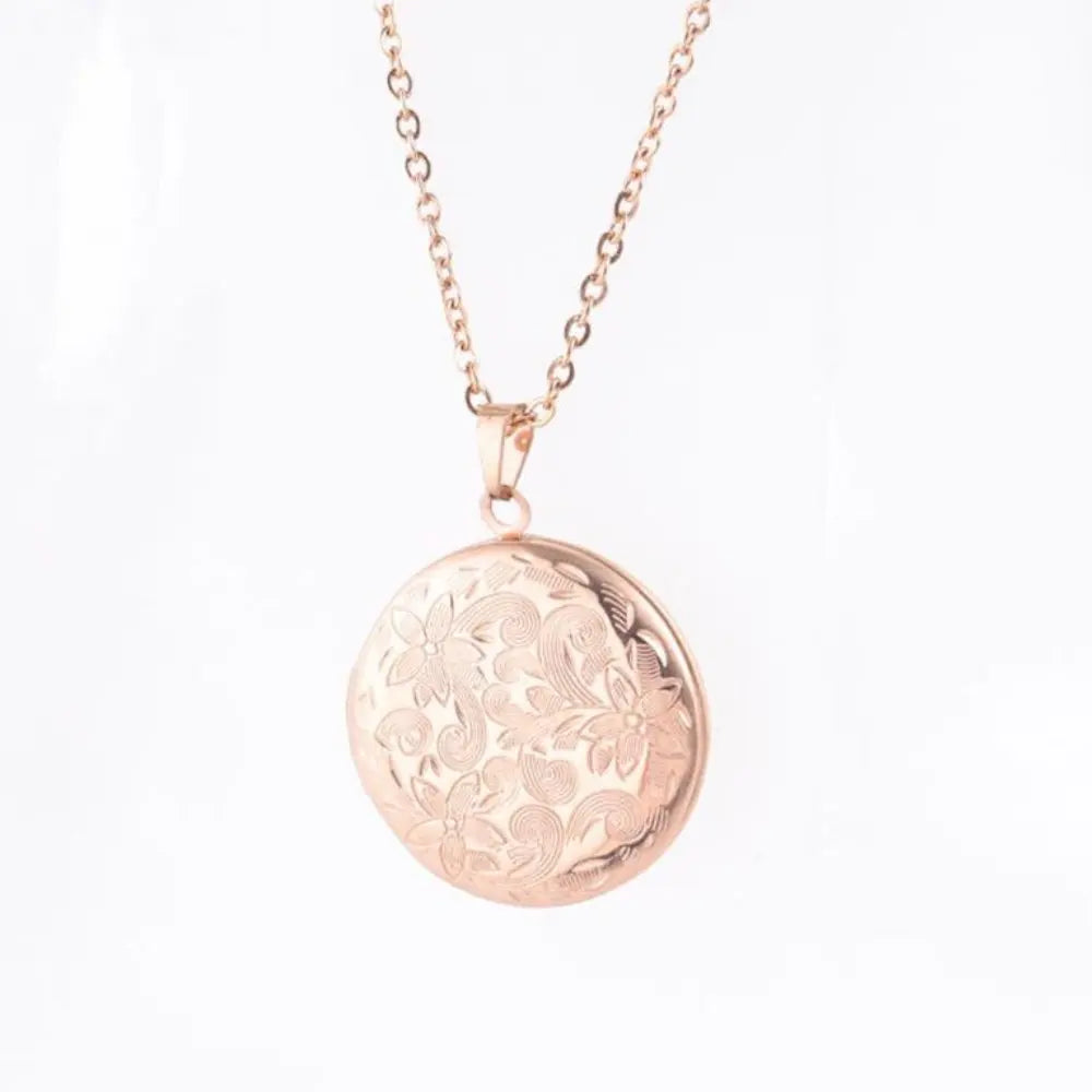 Collier Médaillon Cœur Photo