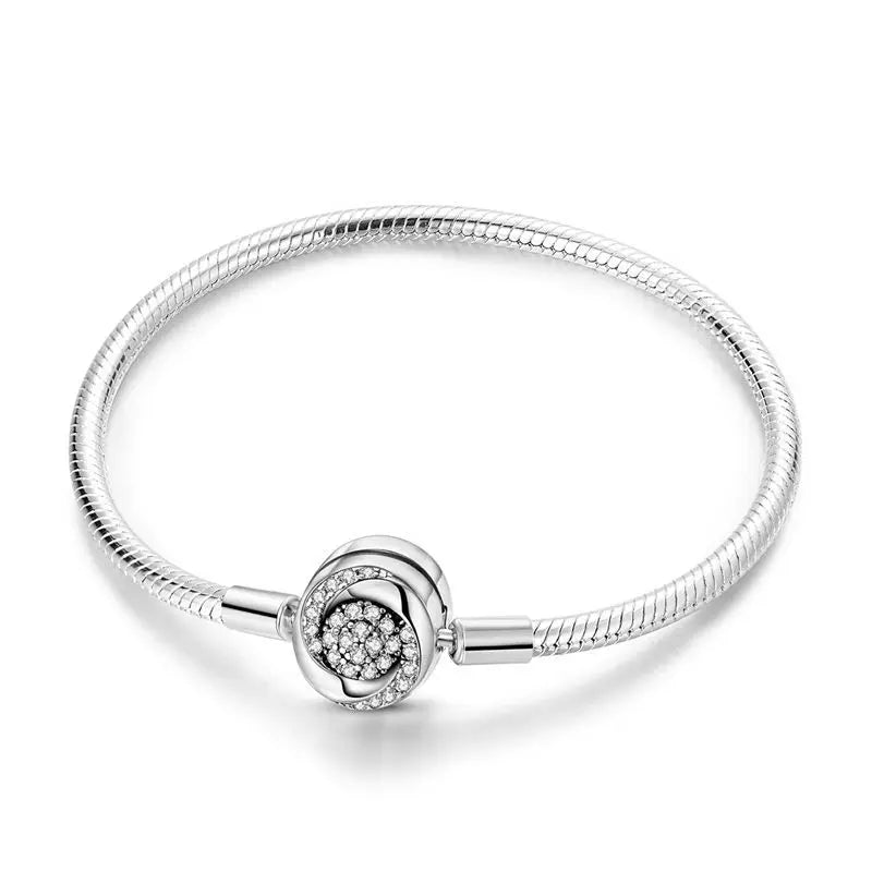 Bracelet Argent Étoile & Papillon