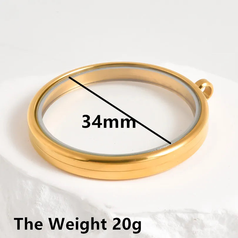 Collier Médaillon Souvenir Cendres