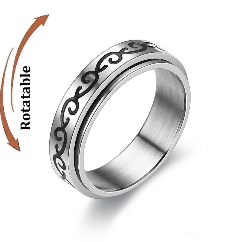 Bague Spinner Anti-Stress – Couple