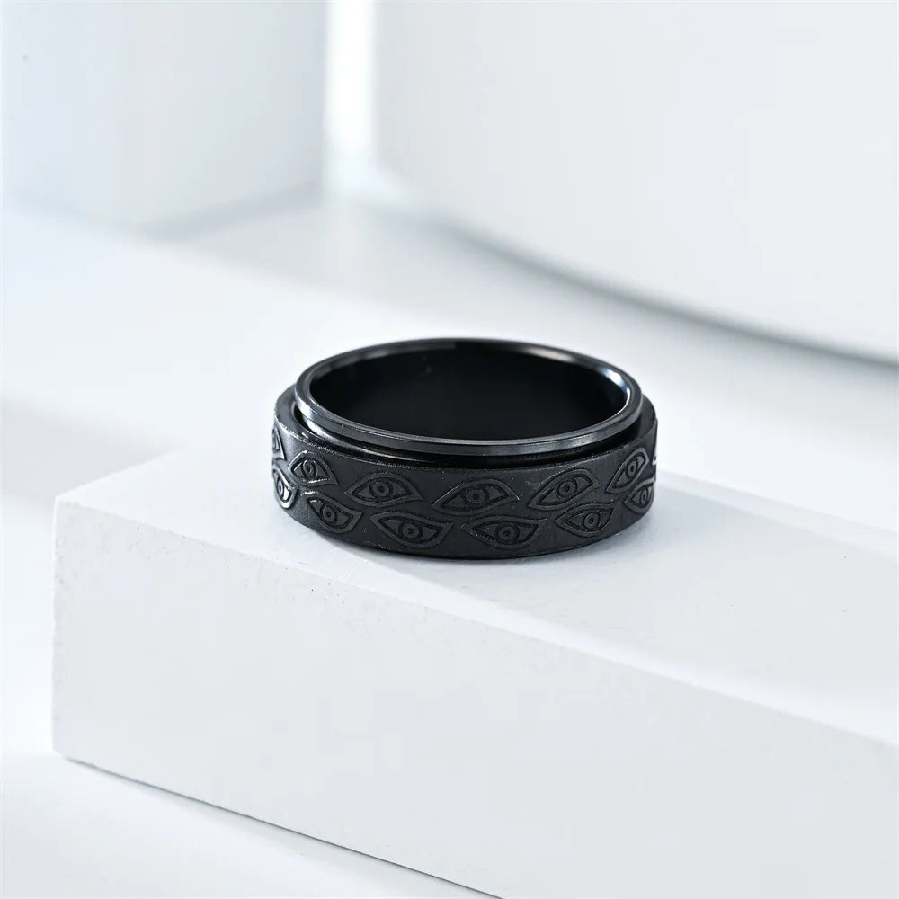 Bague Spinner Œil Protecteur