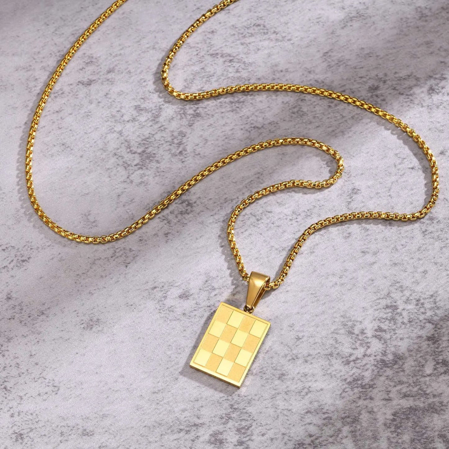 Collier Dog Tag Militaire Homme