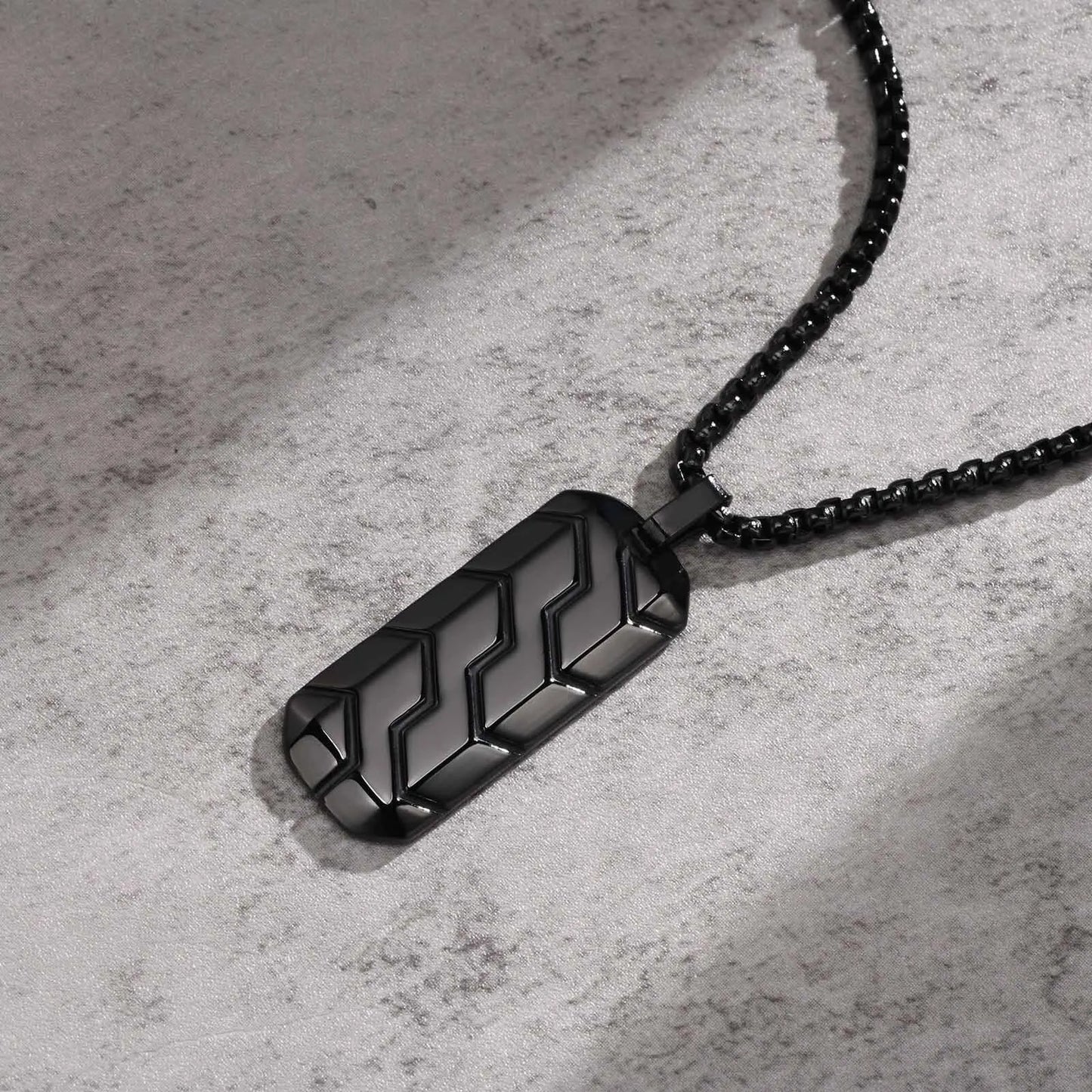 Collier Dog Tag Militaire Homme