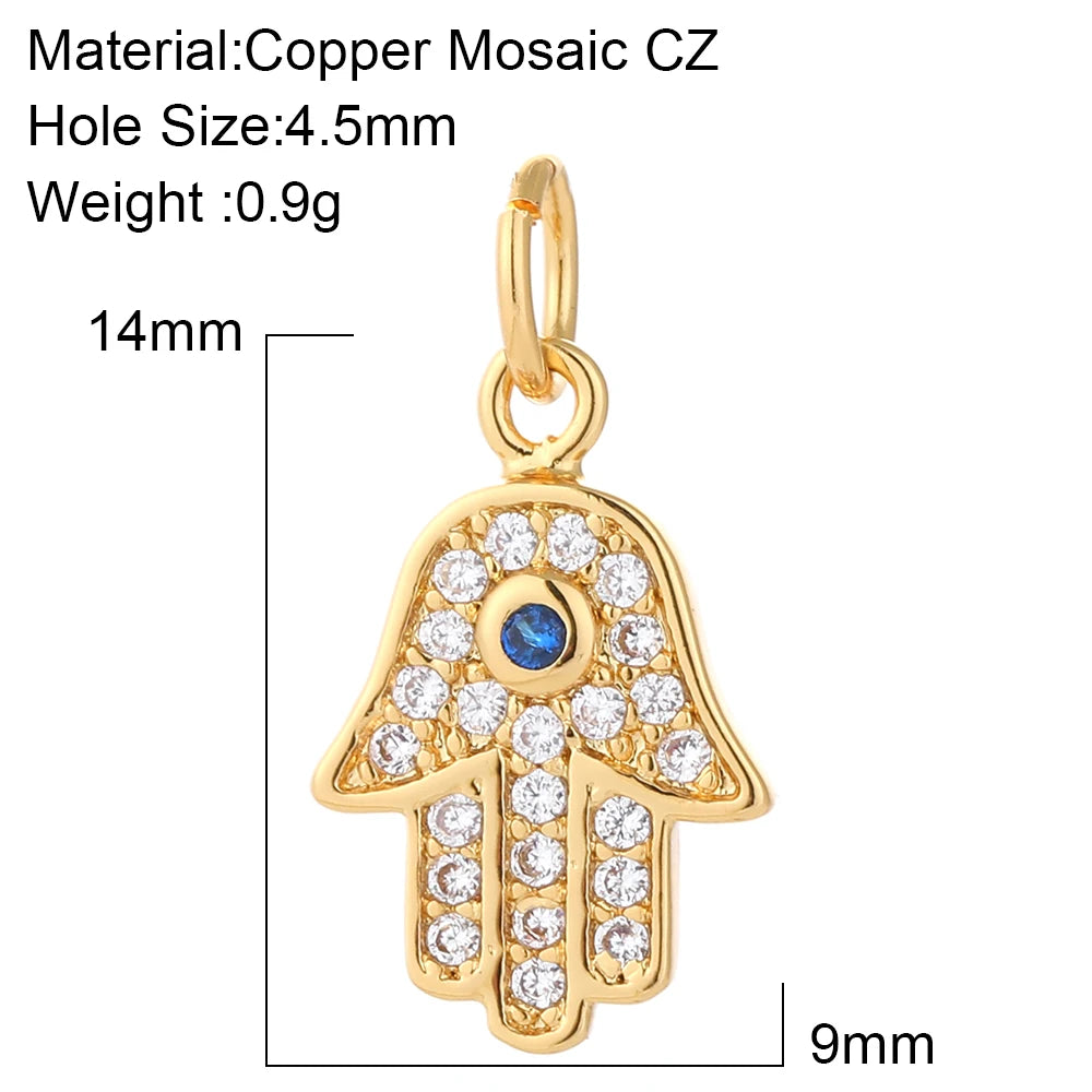 Collier Cœur Œil Protecteur – Acier Inoxydable