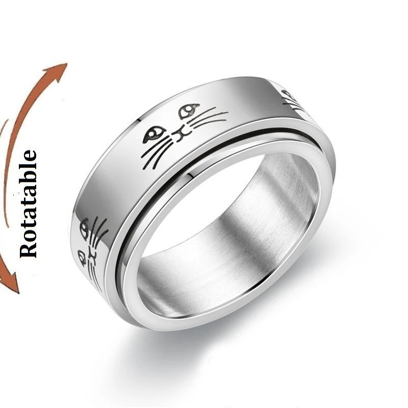 Bague Spinner Anti-Stress – Couple