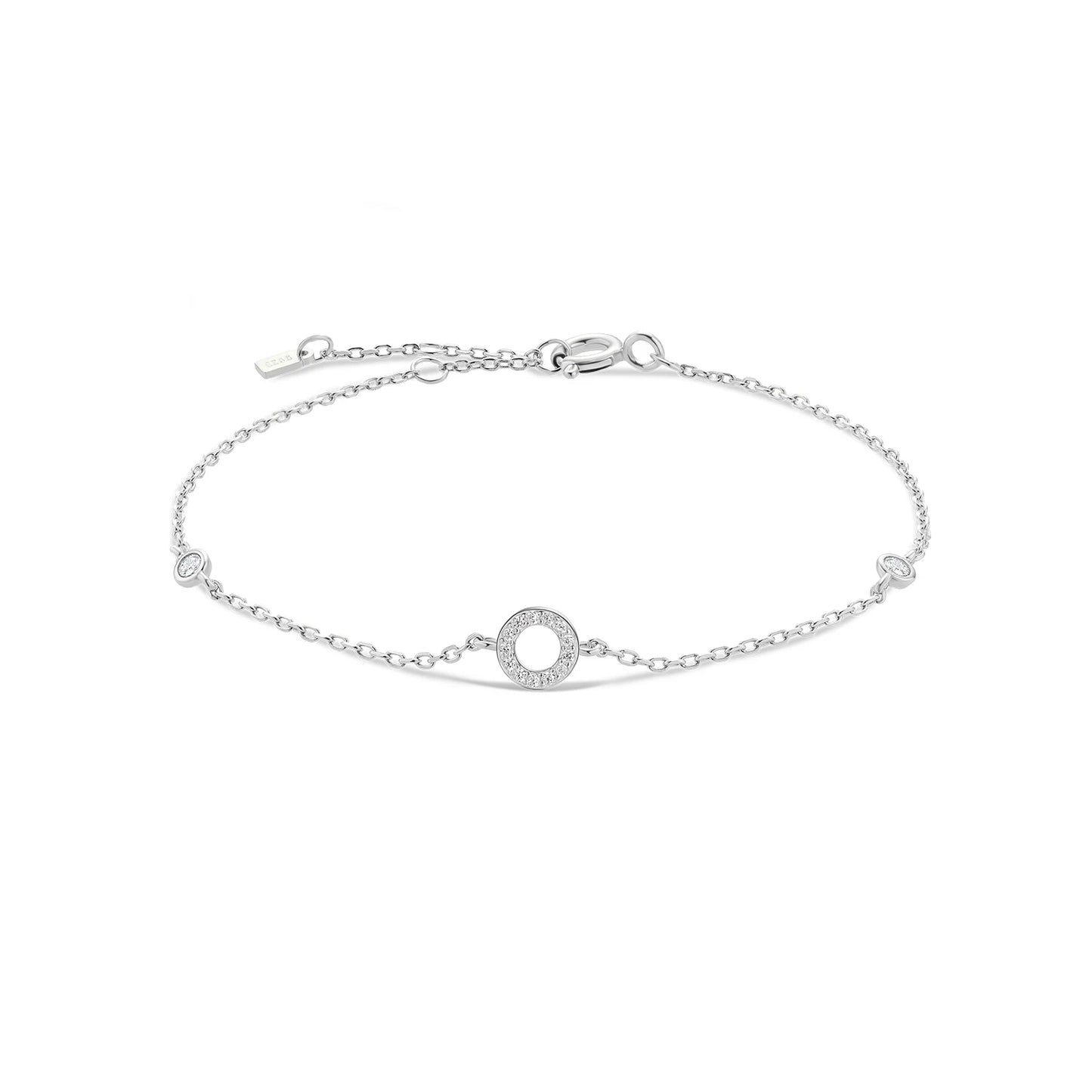 Bracelet Initiale Argent 925