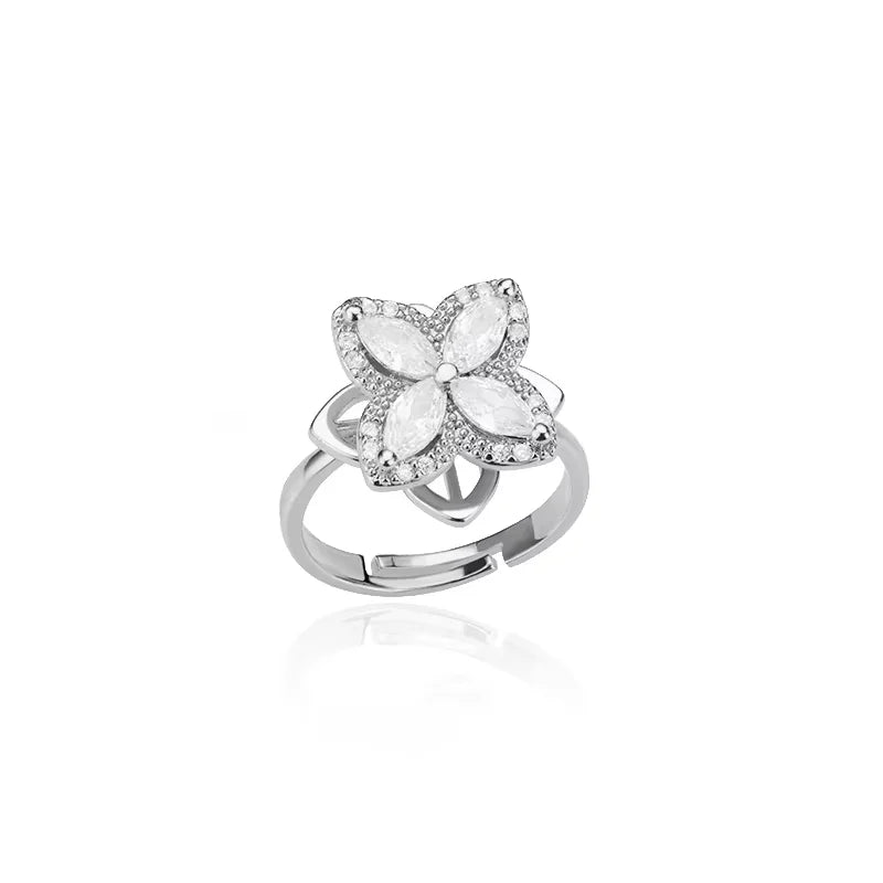 Bague Spinner Tournesol