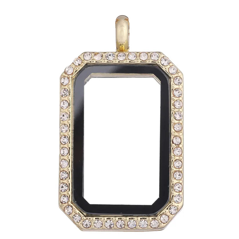 Médaillon Photo Cœur – Pendentif Souvenir Verre