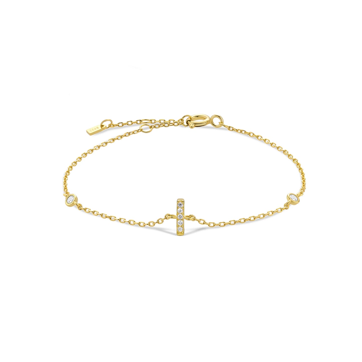 Bracelet Initiale Argent 925