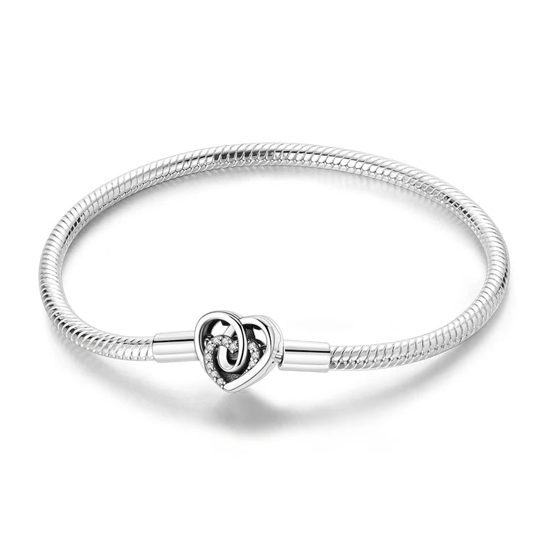 Bracelet Argent Étoile & Papillon