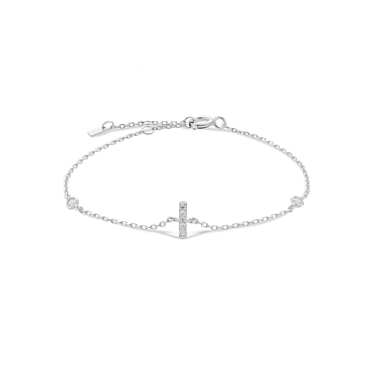 Bracelet Initiale Argent 925
