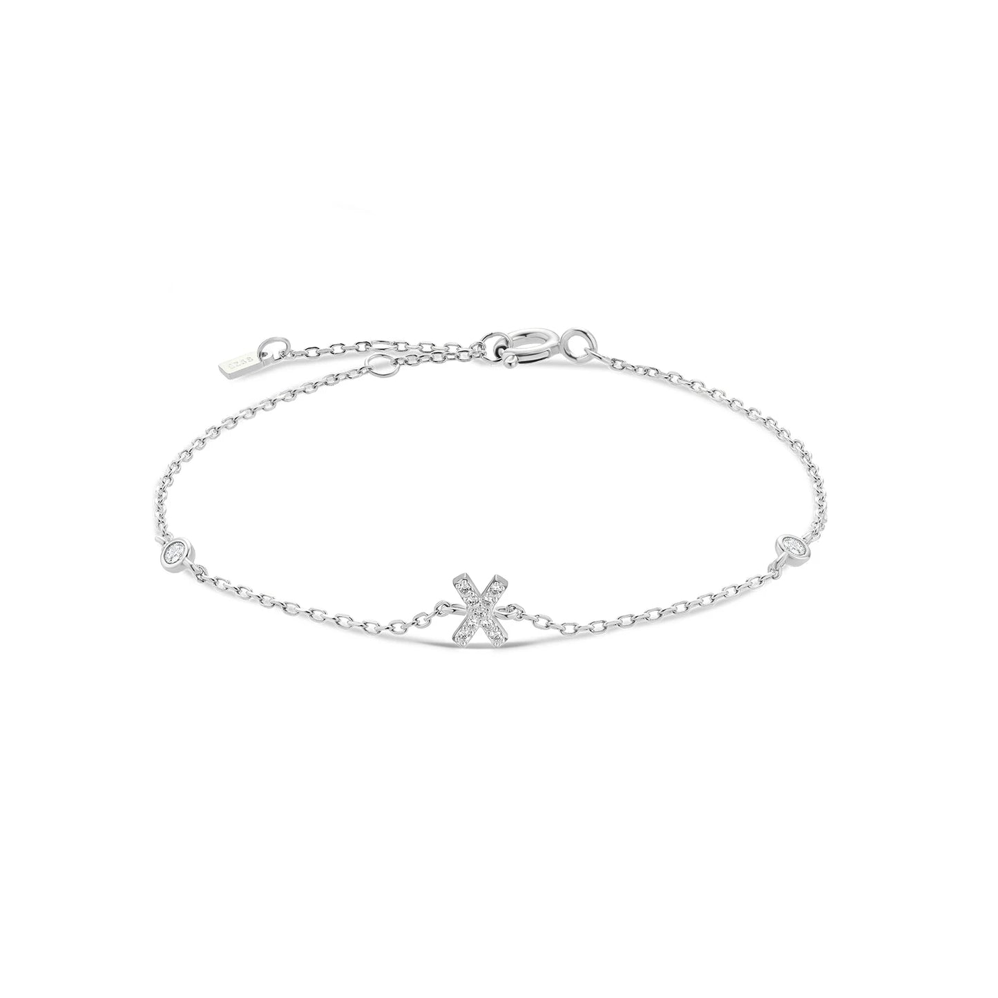 Bracelet Initiale Argent 925